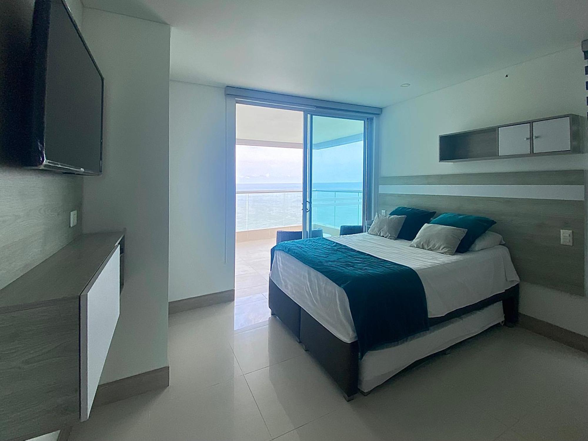 Apartamento En Cartagena Con Vista Al Mar Exterior foto